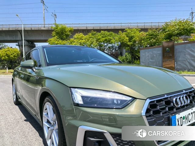 Audi A5 2023 Зеленый из Китая