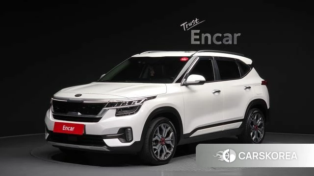 Kia Seltos 2021 Белый из Кореи