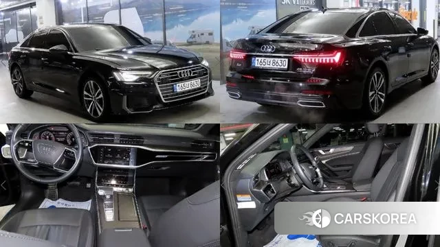 Audi A6 (C8) 2022 Черный из Кореи
