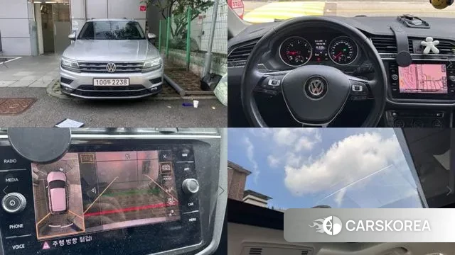 Volkswagen Tiguan second Generation 2020 Серебряный из Кореи