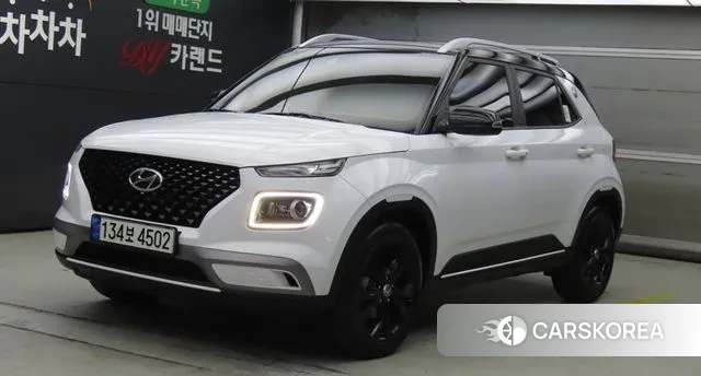 Hyundai Venue 2020 Белый из Кореи