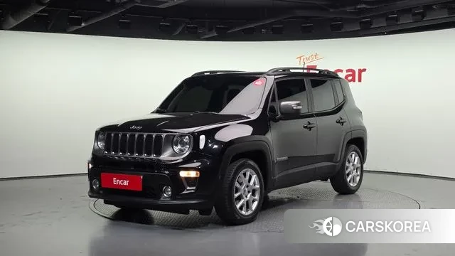 Jeep Renegade 2019 Черный из Кореи