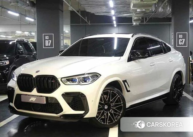 BMW X6M (G06) 2023 Белый из Кореи