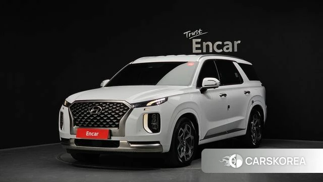 Hyundai Palisade 2022 Белый из Кореи