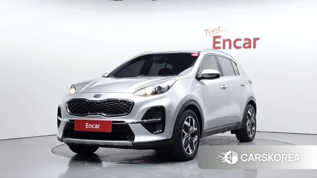 Kia Sportage The Bold 2019 Серебристо-серый из Кореи