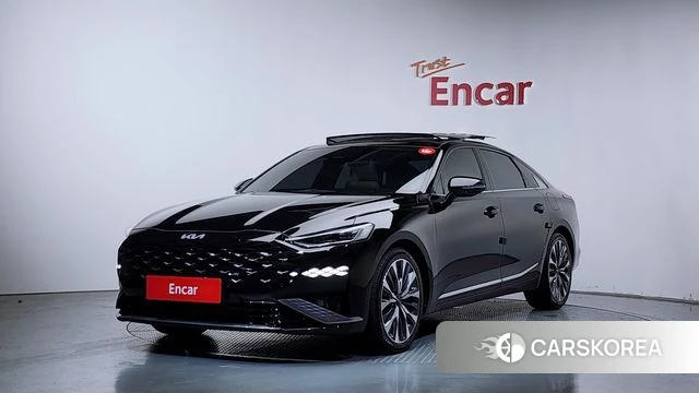 Kia K8 2021 Черный из Кореи