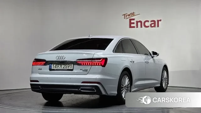Audi A6 (C8) 2021 Белый из Кореи