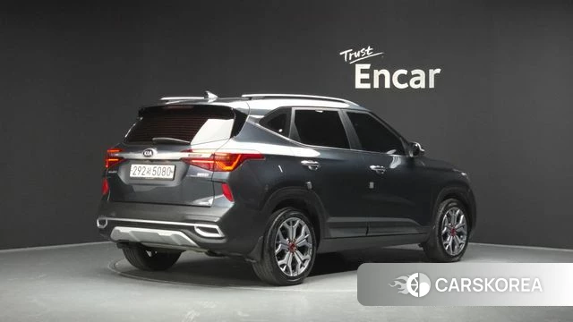 Kia Seltos 2019 Серый из Кореи