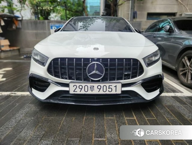 Mercedes-Benz A-Class W177 2021 Белый из Кореи