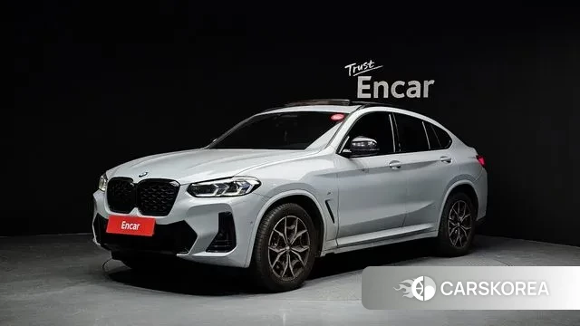 BMW X4 (G02) 2022 Серебристо-серый из Кореи