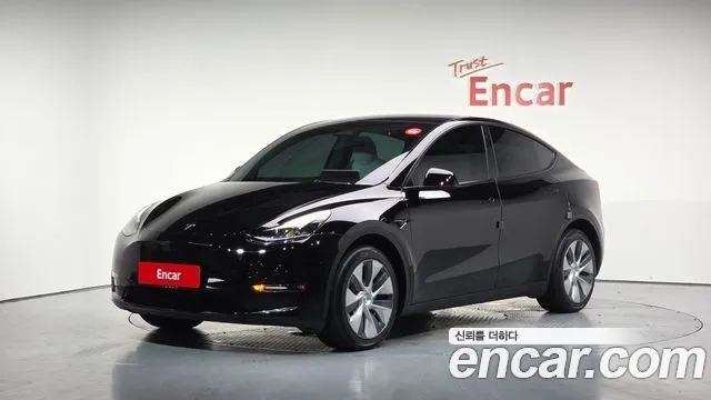 Tesla Model Y 2023 Черный из Кореи