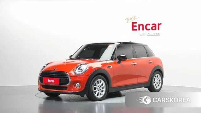 Mini Cooper 2020 Оранжевый из Кореи