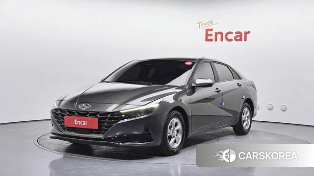 Hyundai Avante (CN7) 2021 Серый из Кореи