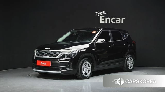 Kia Seltos 2022 Черный из Кореи