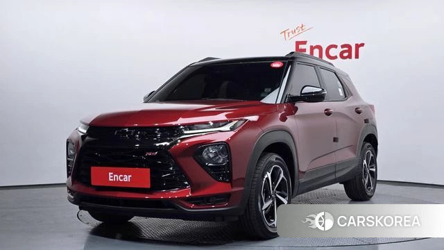 Chevrolet (GM Daewoo) Trailblazer 2021 Красный из Кореи