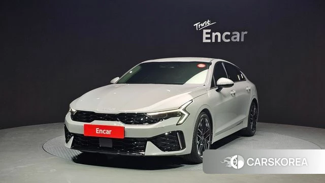 Kia The New K5 3rd generation 2023 Серебристо-серый из Кореи