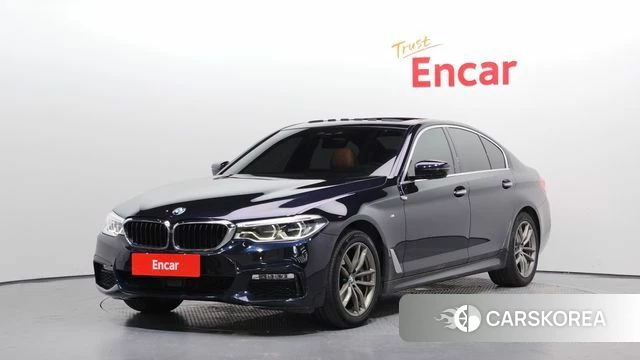 BMW 5 Series (G30) 2018 Синий из Кореи