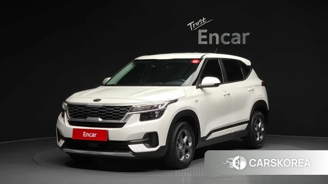 Kia Seltos 2021 Белый из Кореи