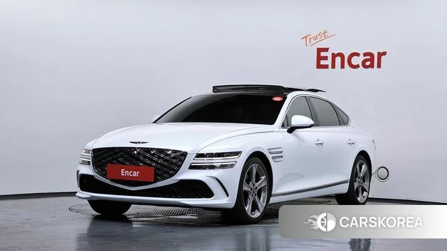 Genesis G80 (RG3) 2021 Белый из Кореи