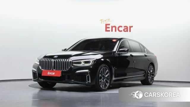 BMW 7 Series (G11) 2021 Черный из Кореи