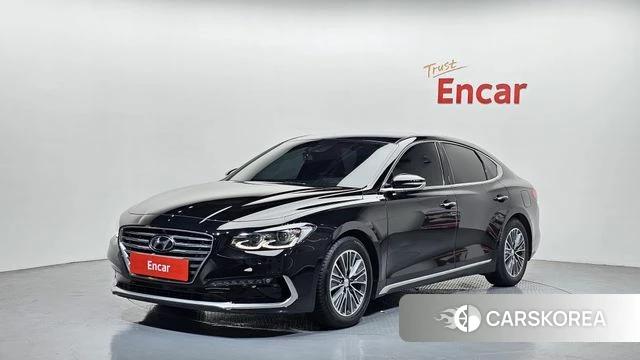Hyundai Grandeur IG Hybrid 2018 Черный из Кореи