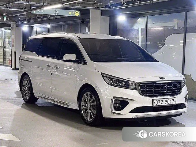Kia The New Carnival 2018 Белый из Кореи