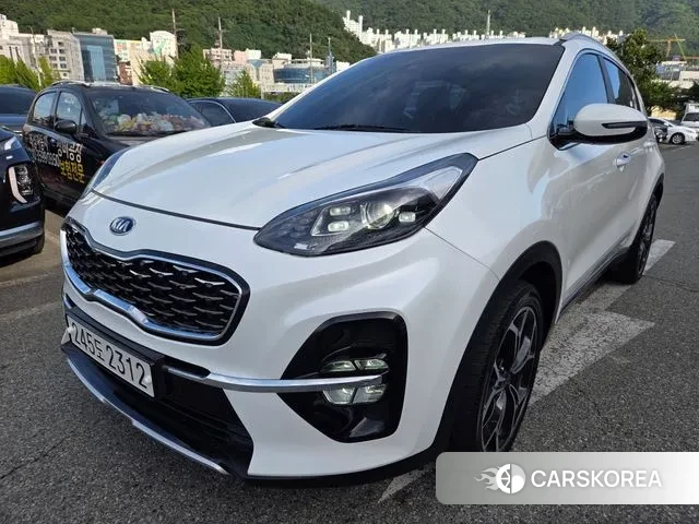 Kia Sportage The Bold 2021 Белый из Кореи