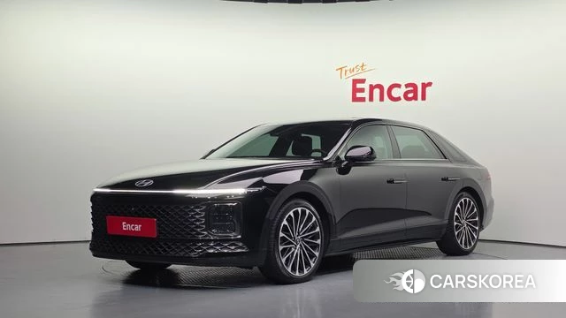 Hyundai Grandeur (GN7) 2023 Черный из Кореи