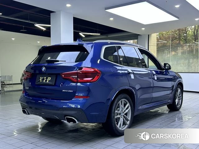 BMW X3 2021 Синий из Китая