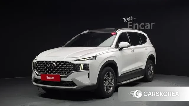 Hyundai The New Santa Fe 2022 Белый из Кореи