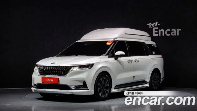 Kia Carnival 4th generation 2021 Белый из Кореи