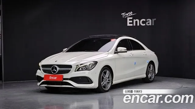 Mercedes-Benz CLA-Class C117 2018 Белый из Кореи