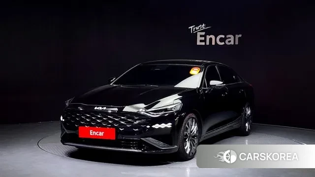 Kia K8 2022 Черный из Кореи