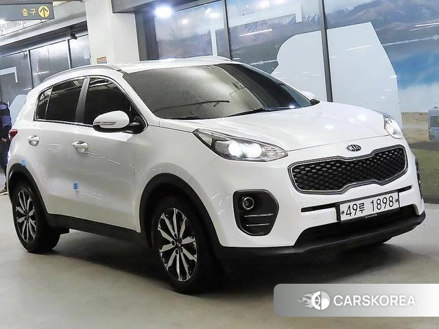 Kia Sportage 4th Generation 2018 Белый из Кореи