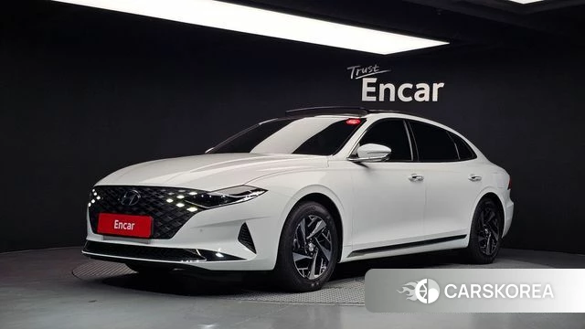 Hyundai The New Grandeur IG Hybrid 2022 Белый из Кореи