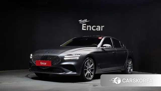 Genesis The New G70 2023 Черный из Кореи