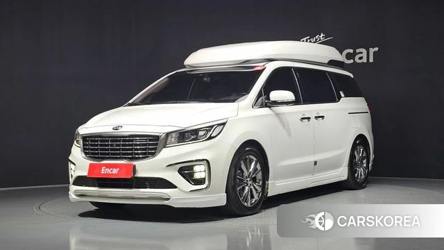 Kia The New Carnival 2019 Белый из Кореи