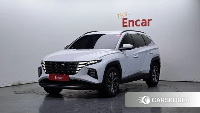 Hyundai Tucson Hybrid (NX4) 2022 Белый из Кореи