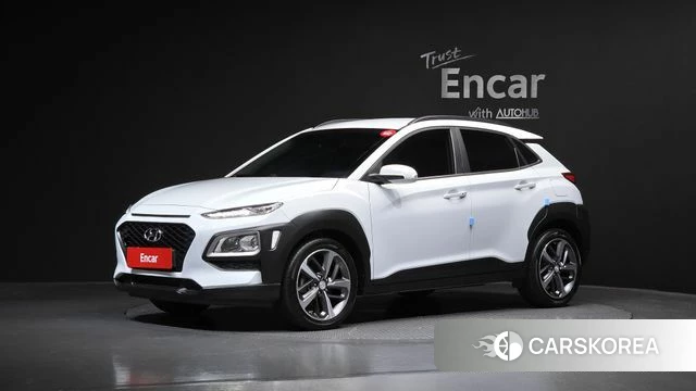 Hyundai Kona 2018 Белый из Кореи
