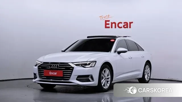 Audi A6 (C8) 2023 Белый из Кореи