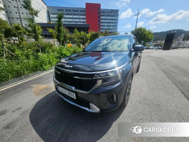 Kia The New Seltos 2023 Серый из Кореи