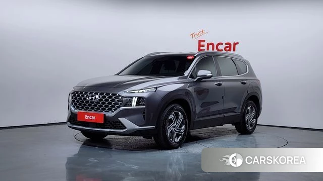 Hyundai The New Santa Fe 2021 Серый из Кореи