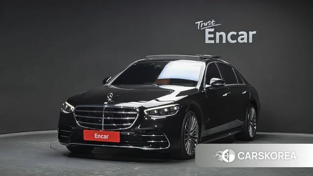 Mercedes-Benz S-Class W223 2023 Черный из Кореи