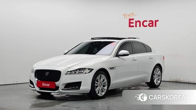Jaguar XF (X260) 2018 Белый из Кореи