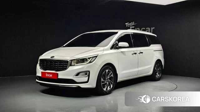 Kia The New Carnival 2018 Белый из Кореи