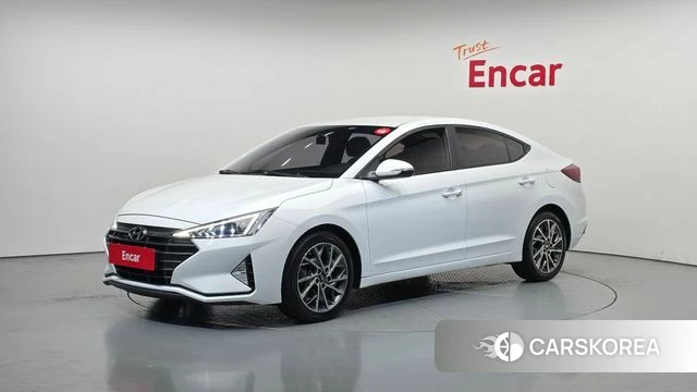 Hyundai The New Avante AD 2019 Белый из Кореи