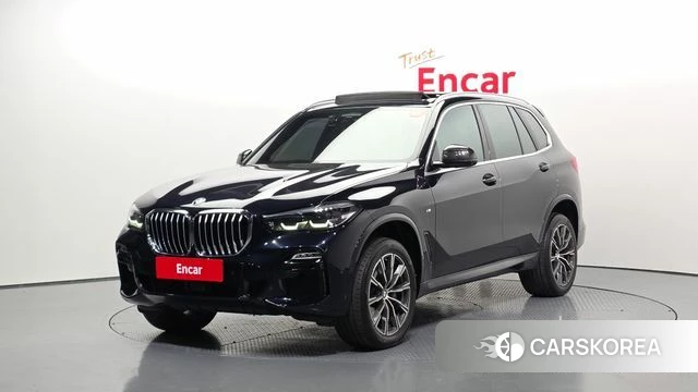 BMW X5 (G05) 2021 Черный из Кореи