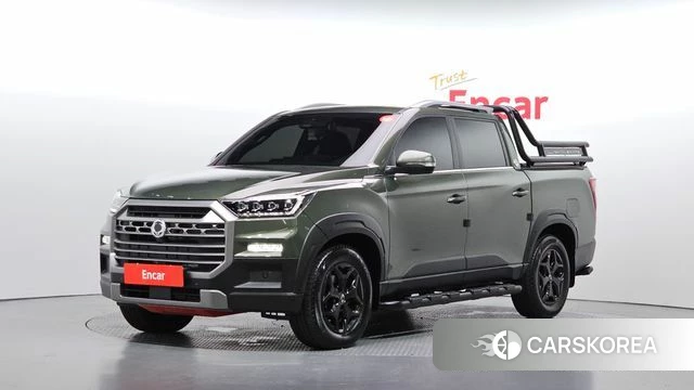Ssangyong The New Rexton Sport 2024 Зеленый из Кореи