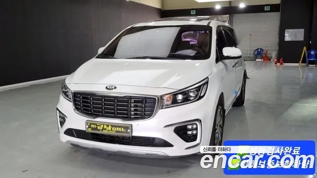 Kia The New Carnival 2019 Белый из Кореи