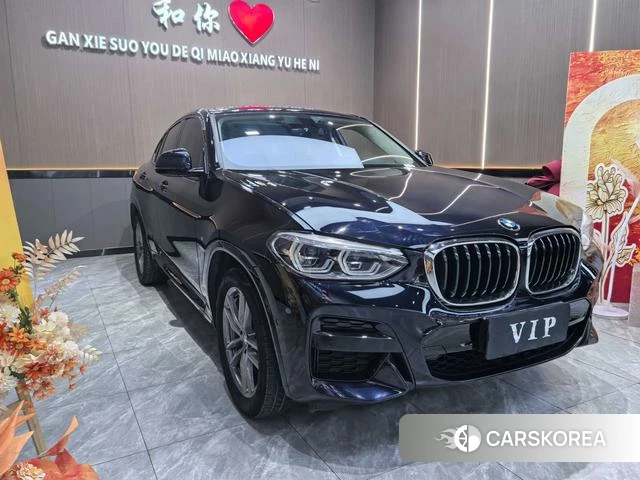 BMW X4 2021 Черный из Китая